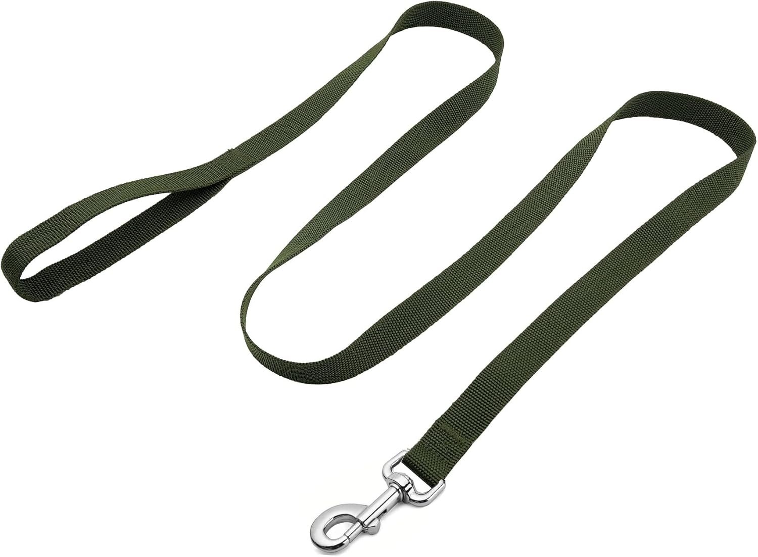 Strong Nylon Dog Leash, Dog Leashes for Medium Large Dogs (6FT, Green) - Image 2